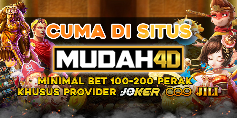 Minimal Bet 100 Perak Mudah4d